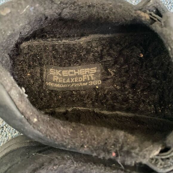 Skechers relaxed fit memory foam 360 men 11 slip on comfort slipper shoes black - Picture 7 of 9